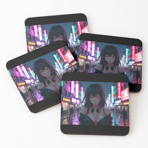 Item preview, Phonk Beats and Cyberpunk Streets Girl designed and sold by brendanre.