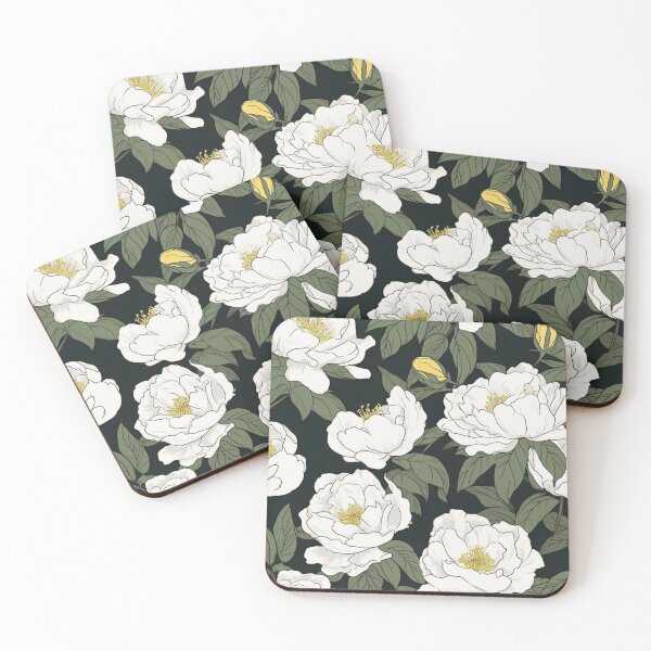 Item preview, Blooming Peonies designed and sold by PrettyPatternss.