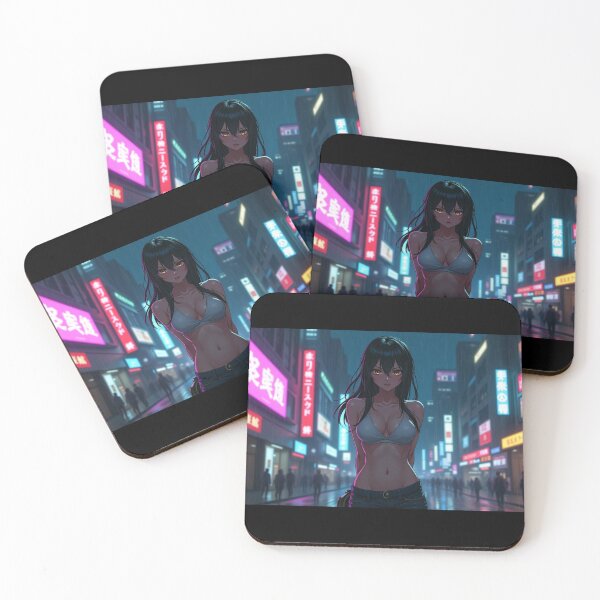 Item preview, Phonk Beats and Cyberpunk Streets Girl designed and sold by brendanre.