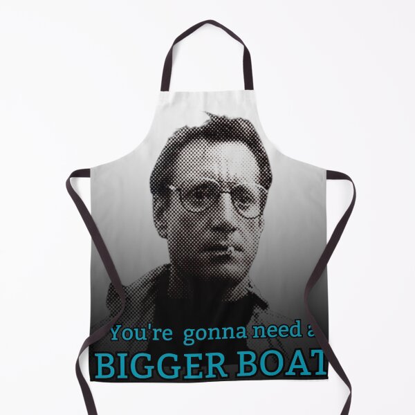 Item preview, You're gonna need a bigger boat! Blue / Grey designed and sold by TheRubberOnion.