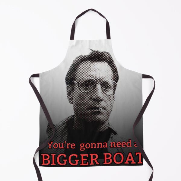 Item preview, You're gonna need a bigger boat! Red/ Grey designed and sold by TheRubberOnion.