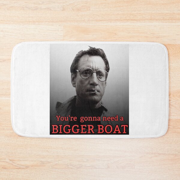 Item preview, You're gonna need a bigger boat! Red/ Grey designed and sold by TheRubberOnion.