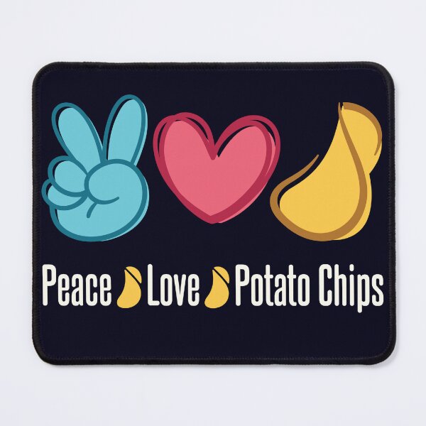 Item preview, Peace Love Potato Chips designed and sold by jaygo.