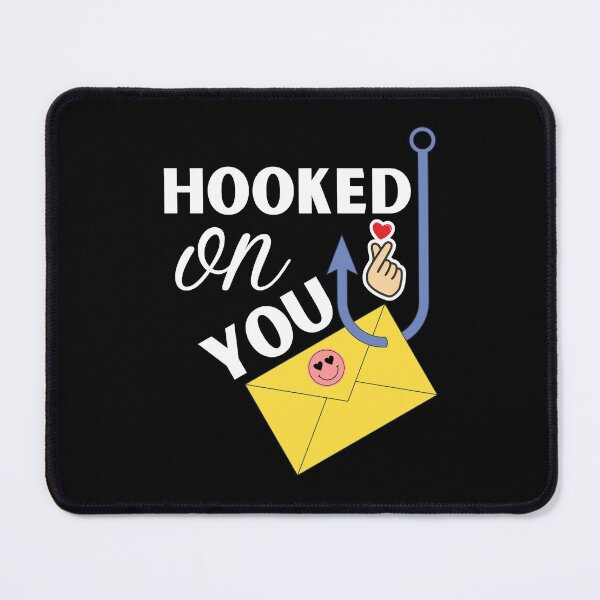 Item preview, Hooked On You Fishing Boyfriend Matching Gift Valentines Day 2025 designed and sold by Dabbing Turtle Designs.