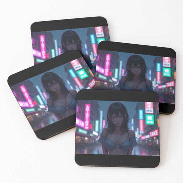 Item preview, Phonk Beats and Cyberpunk Streets Girl designed and sold by brendanre.