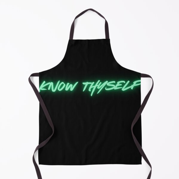 Item preview, Know Thyself Marvelous Superhero Inspirational Text Mantra Green designed and sold by Melan Designs.