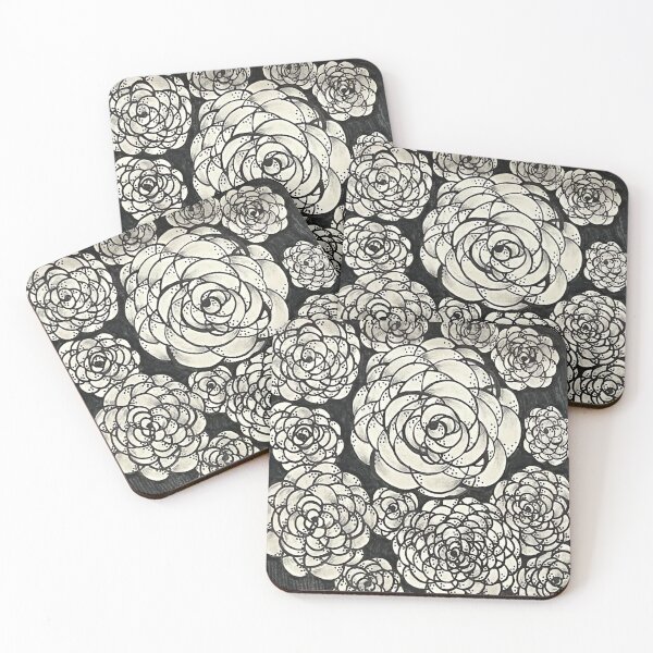 Item preview, Abstract flowers designed and sold by lucilagu.