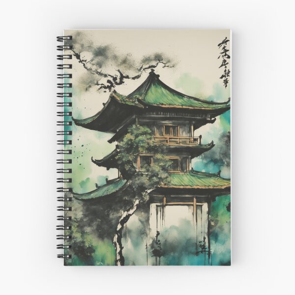 Item preview, Green Pagoda designed and sold by SpunkySpaniel.