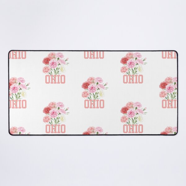 Artikelvorschau, Ohio State Flower Nelken-Klassiker-T-Shirt Sticker entworfen und verkauft von ThinkNature!.