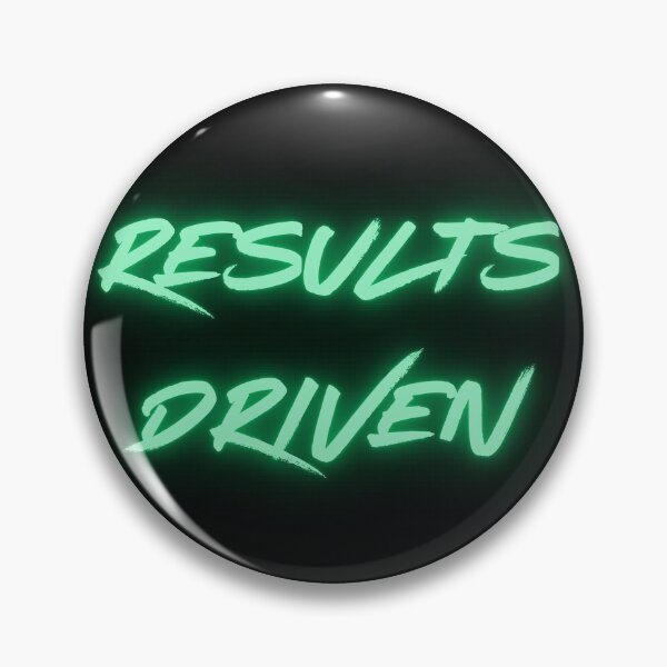 Item preview, Results Driven Marvelous Superhero Inspirational Text Mantra Green designed and sold by Melan Designs.