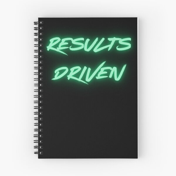 Item preview, Results Driven Marvelous Superhero Inspirational Text Mantra Green designed and sold by Melan Designs.
