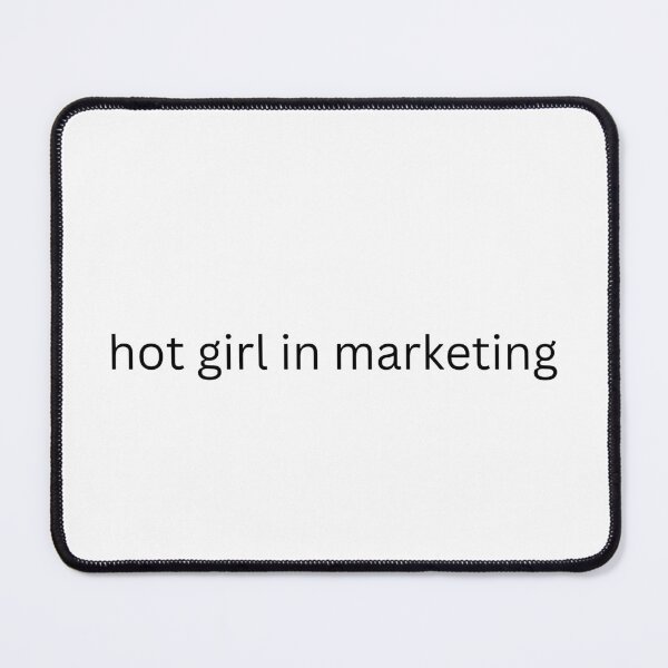Vista previa del artículo con la obra «chica caliente en marketing», diseñado y vendido por ha11e11.