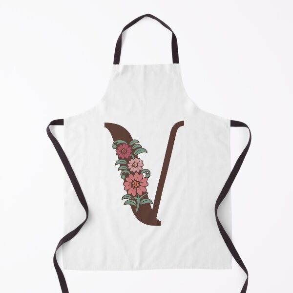 Item preview, Floral V Monogram designed and sold by DonnaRaquel.