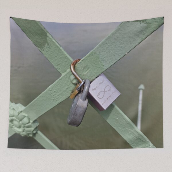 Item preview, Love Locks on Old Bridge designed and sold by Gaboro.