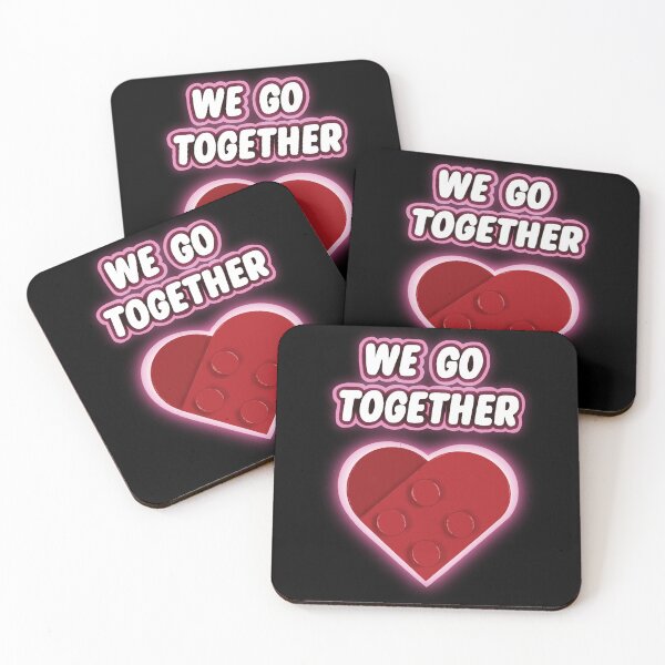 Item preview, We Go Together (Valentines Design) designed and sold by MakerMeezy.