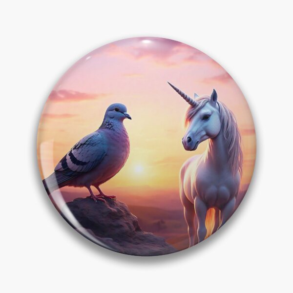 Item preview, Unicorn and Dove Radiance designed and sold by NettaArts.