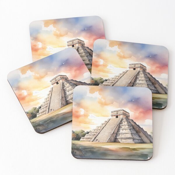 Item preview, Chichen Itza designed and sold by Infiniity Art.
