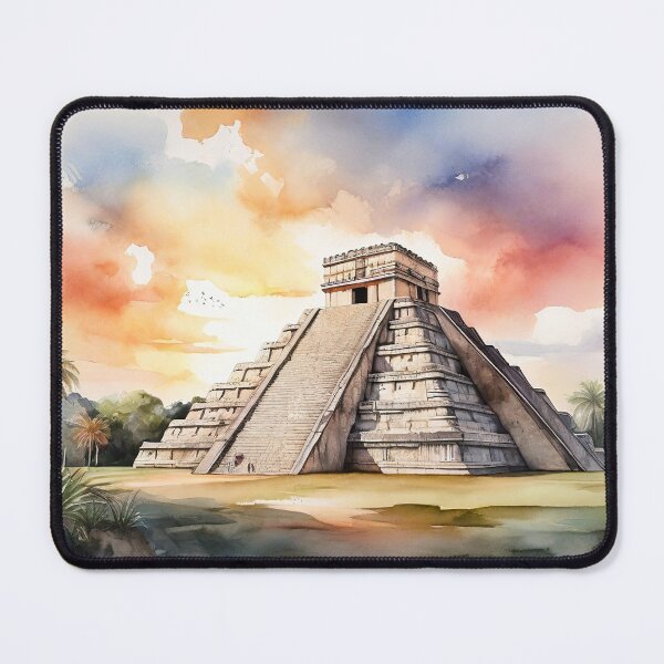 Item preview, Chichen Itza designed and sold by Infiniity Art.