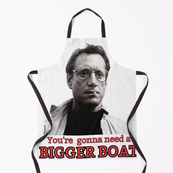 Item preview, You're gonna need a bigger boat! Red / Grey designed and sold by TheRubberOnion.