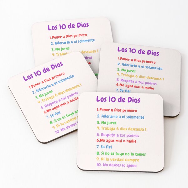 Item preview, Los 10 de Dios designed and sold by Holynight.