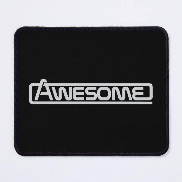 Item preview, Awesome Typography Art designed and sold by Geek-O-MNL.