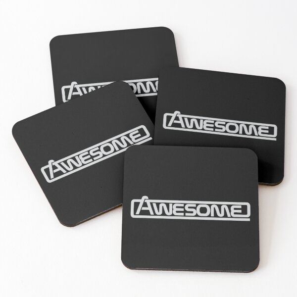 Item preview, Awesome Typography Art designed and sold by Geek-O-MNL.