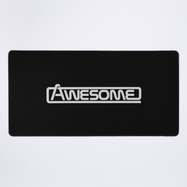 Item preview, Awesome Typography Art designed and sold by Geek-O-MNL.