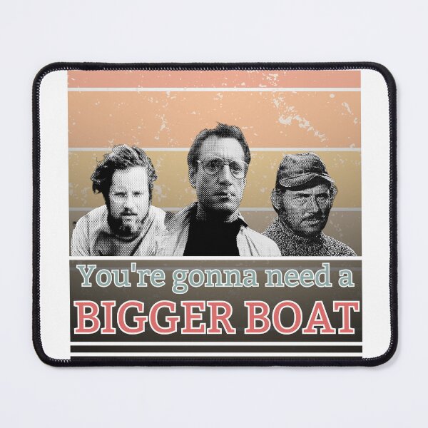Item preview, Jaws - You're gonna need a bigger boat! Orange designed and sold by TheRubberOnion.