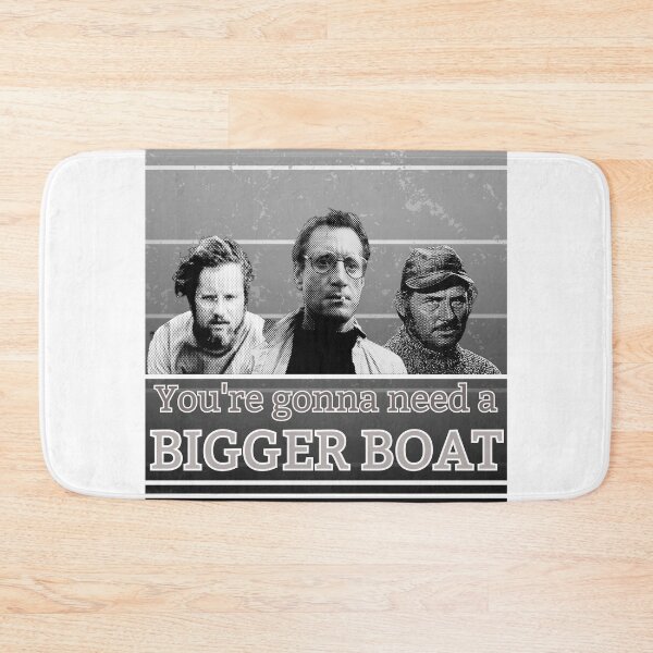 Item preview, Jaws - You're gonna need a bigger boat! Grey designed and sold by TheRubberOnion.