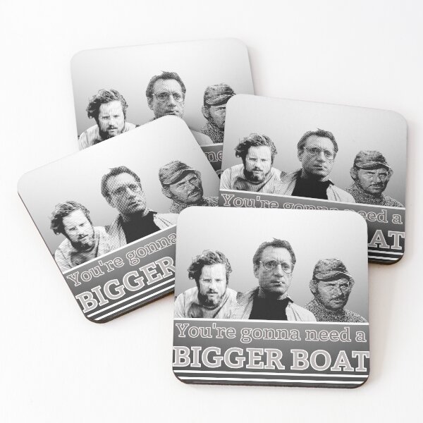 Item preview, Jaws - You're gonna need a bigger boat! Print designed and sold by TheRubberOnion.