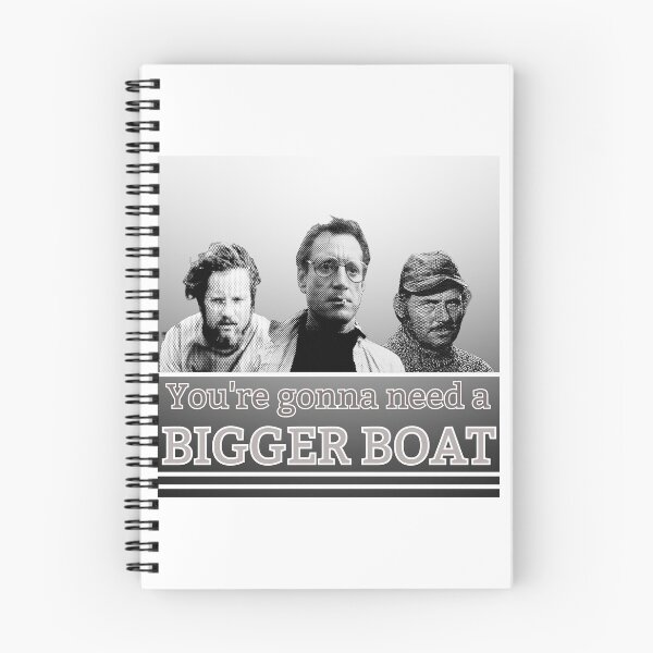 Item preview, Jaws - You're gonna need a bigger boat! Print designed and sold by TheRubberOnion.