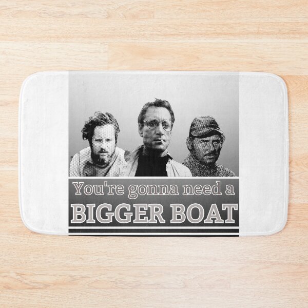 Item preview, Jaws - You're gonna need a bigger boat! Print designed and sold by TheRubberOnion.