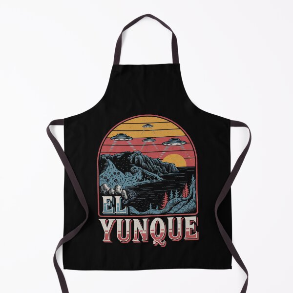 Item preview, El Yunque Rainforest UFO Puerto Rico National Forest Art designed and sold by Mystikos Art.