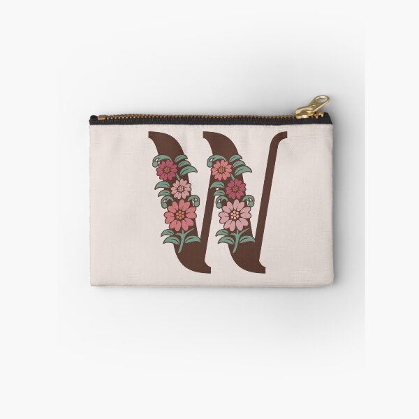 Item preview, Floral W Monogram designed and sold by DonnaRaquel.