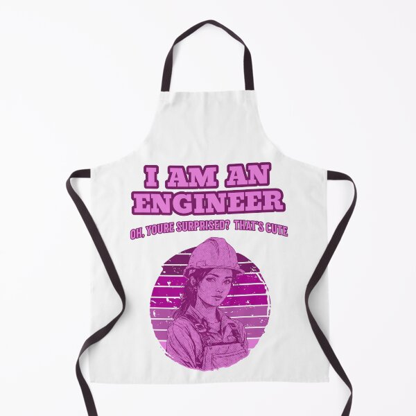 Item preview, I Am an Engineer - Funny Female Engineer designed and sold by Dago345.