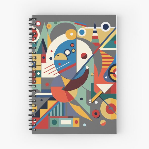 Item preview, GEOMETRIC ABSTRACT ART - KANDINSKY STYLE - D4 designed and sold by CuPensky.