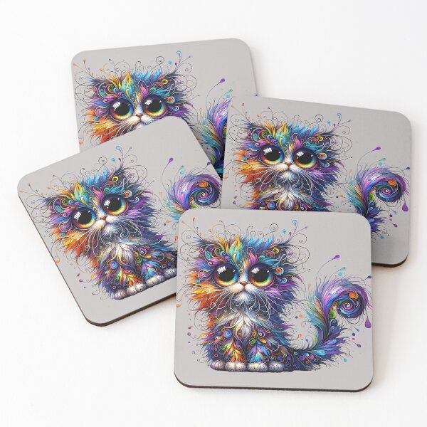 Item preview, Gorgeous Messy Paint Kitty designed and sold by JimmyJaffe.