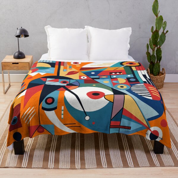 Item preview, GEOMETRIC ABSTRACT ART - KANDINSKY STYLE - D3 designed and sold by CuPensky.
