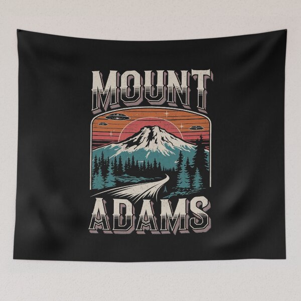 Item preview, Mount Adams UFO Pacific Northwest Mountain Art  designed and sold by Mystikos Art.