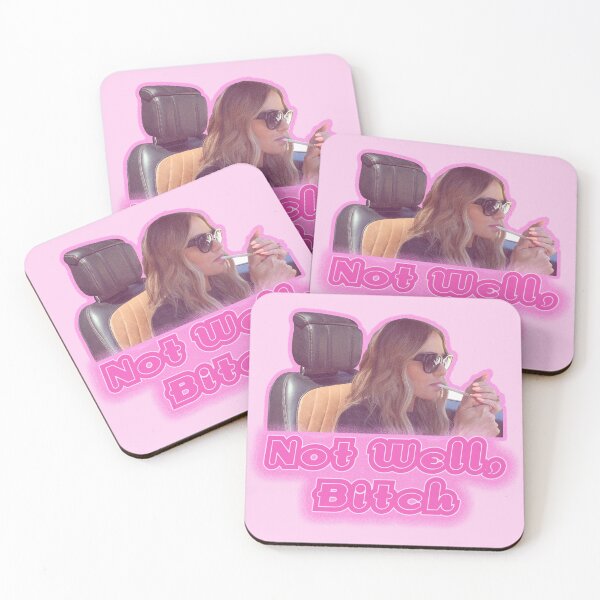 Item preview, Dorit Kemsley Smoking In Her Range Rover, "Not Well Bitch" designed and sold by fancysarah.