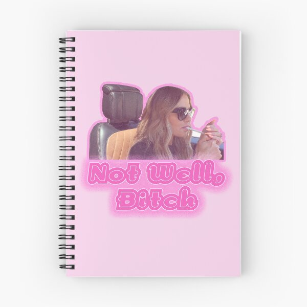 Item preview, Dorit Kemsley Smoking In Her Range Rover, "Not Well Bitch" designed and sold by fancysarah.