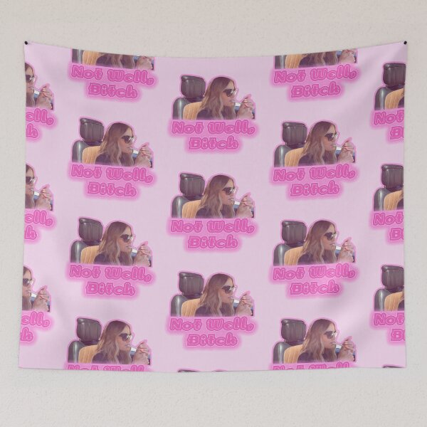 Item preview, Dorit Kemsley Smoking In Her Range Rover, "Not Well Bitch" designed and sold by fancysarah.