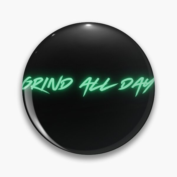 Aperçu de l'œuvre Grind All Day Marvelous Superhero Texte inspirant Affirmation Mantra Vert créée et vendue par Melan Designs.