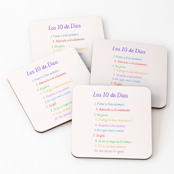 Item preview, Los 10 de Dios. designed and sold by Holynight.