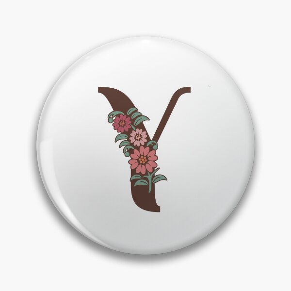 Item preview,  Floral Y Monogram designed and sold by DonnaRaquel.