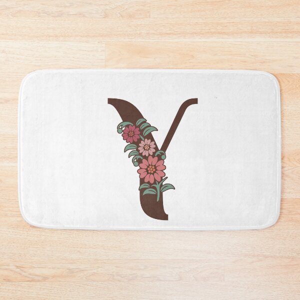 Item preview,  Floral Y Monogram designed and sold by DonnaRaquel.
