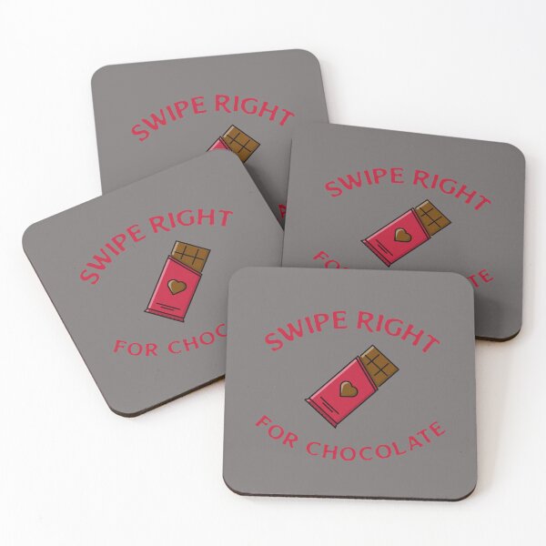 Item preview, Swipe Right for Chocolate designed and sold by AIJNtees.