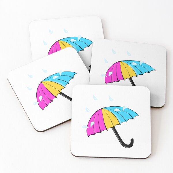 Item preview, Pansexual Pride Flag Umbrella designed and sold by HarveyHandcraftsandDesigns.