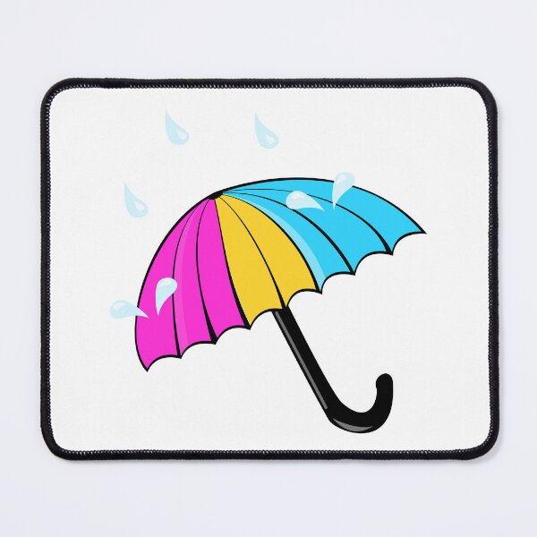 Item preview, Pansexual Pride Flag Umbrella designed and sold by HarveyHandcraftsandDesigns.