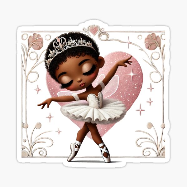 Item preview, Ballerina  Of Hearts designed and sold by GieGie Chickadees.